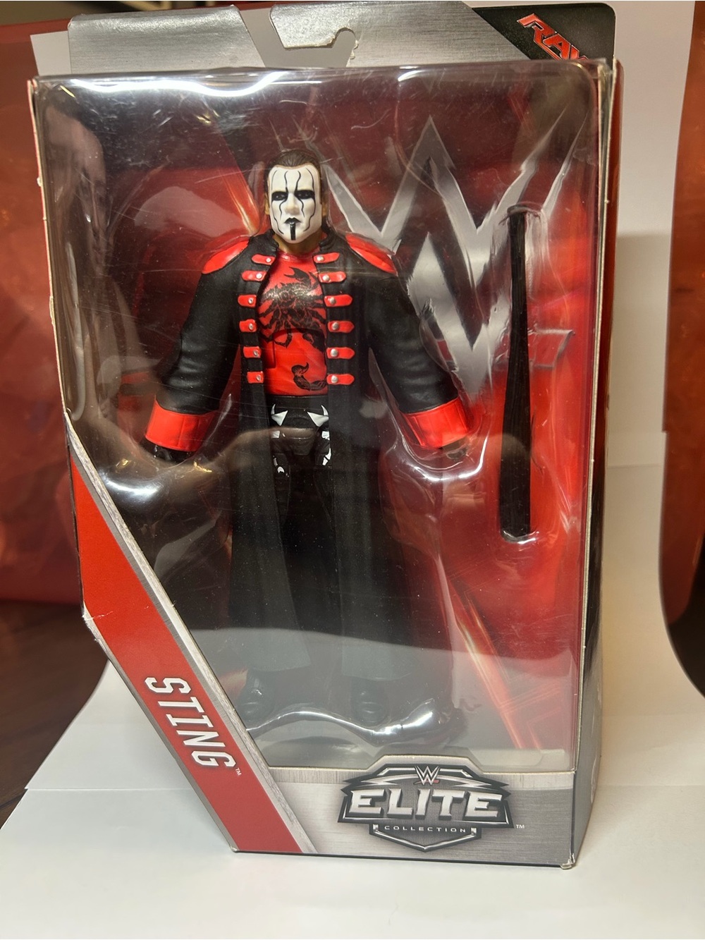 Mattel WWE Sting Action Figure - Black & White